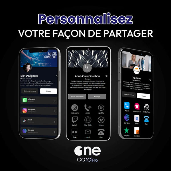 Le Meilleur Fournisseur de Carte de Visite avec puce NFC